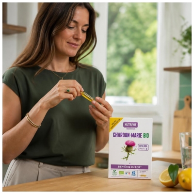 Nutrivie Chardon-Marie Bio 20 Ampoules