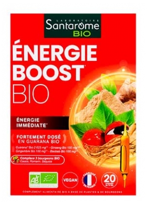 Santarome Bio Énergie Boost Bio 20 Ampoules
