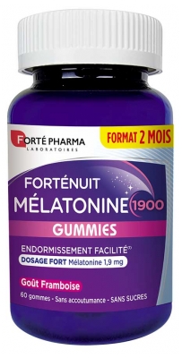 Forté Pharma Forté Nuit Mélatonine 1900 60 Gomme