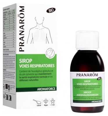 Pranarôm Aromaforce Kvėpavimo takų sirupas Bio 150 ml