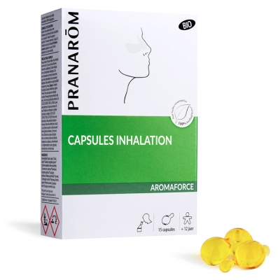Pranarôm Aromaforce Capsule Inhalație Bio 15 Capsule