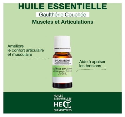 Pranarôm Huile Essentielle Gaulthérie Couchée (Gaultheria procumbens) 10 ml