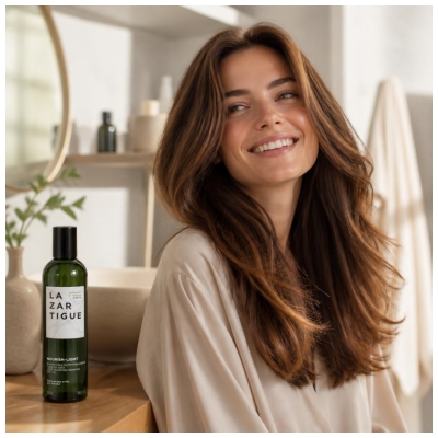 Lazartigue Nourish-Light Kevyt Ravitseva Shampoo 250 ml