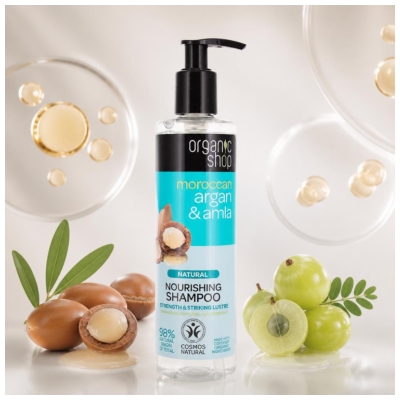 Organic Shop Nourishing Natural Argan Shampoo 280 ml