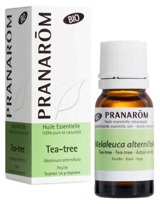 Pranarôm Æterisk Olie Tea-Tree (Melaleuca alternifolia) Økologisk 10 ml