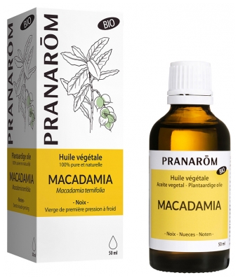 Pranarôm Aceite Vegetal Macadamia Bio 50 ml