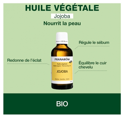 Pranarôm Huile Végétale Jojoba Bio 50 ml