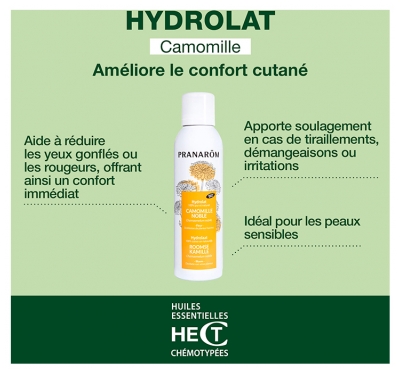 Pranarôm Hydrolat Camomille Noble Bio 150 ml
