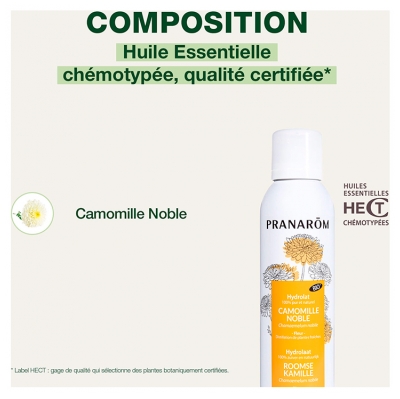 Pranarôm Hydrolat Camomille Noble Bio 150 ml