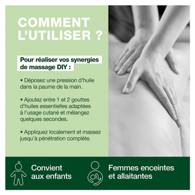 Pranarôm Huile de Massage Base Neutre Bio 100 ml