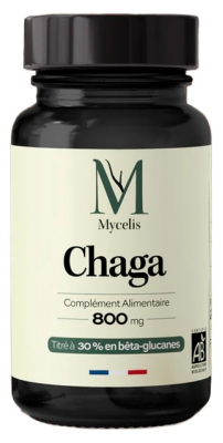 Phytalessence Āzijas dzerenis (Chaga) 800 mg Bio 60 Kapsulas