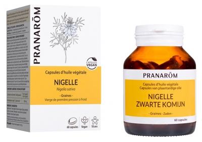 Pranarôm Capsules d'Huile Végétale Nigelle 60 Capsules