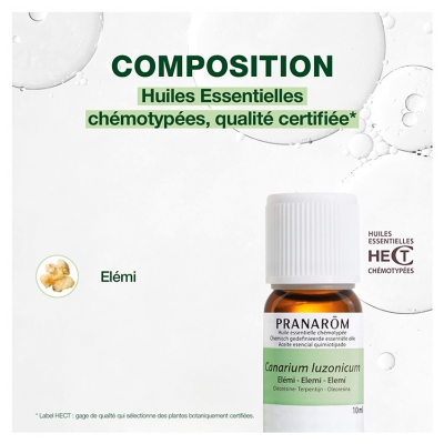 Pranarôm Huile Essentielle Elémi (Canarium luzonicum) 10 ml