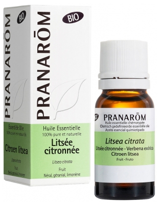 Pranarôm Ekologiškas Citrininės Litsejos (Litsea citrata) Eterinis Aliejus 10 ml