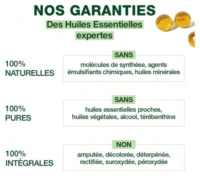 Pranarôm Perles d'Huile Essentielle Citronnier (Citrus) Bio 60 Perles