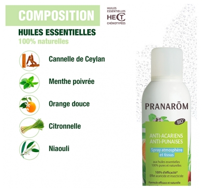 Pranarôm Allergoforce Anti-Acariens Anti-Punaises 150 ml