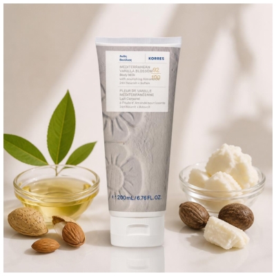 Korres Middelhavs Vaniljeblomst Bodylotion 200 ml