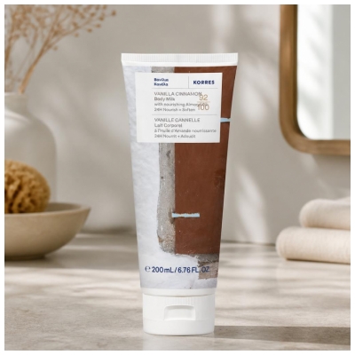 Korres Vanilj Kanel Kroppslotion 200 ml