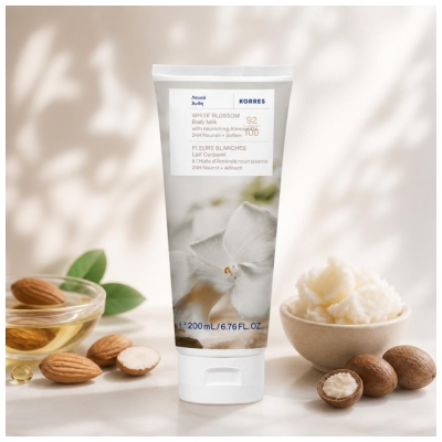 Korres Bodylotion Hvide Blomster 200 ml