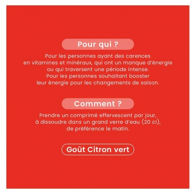 Santarome Vita'Max Multivitamines 20 Comprimés Effervescents