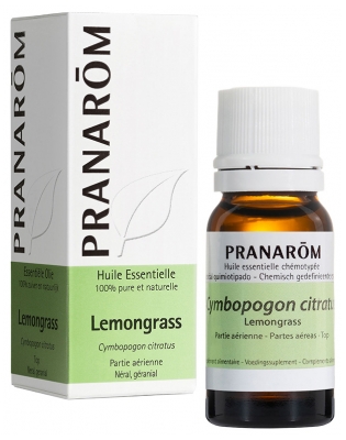 Pranarôm Olejek Eteryczny z Trawy Cytrynowej (Cymbopogon Citratus) 10 ml