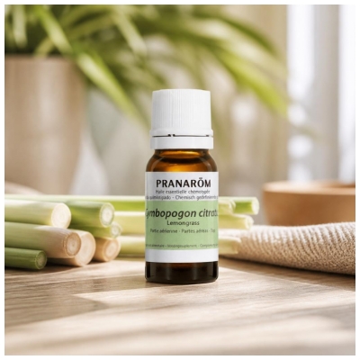 Pranarôm Sitruunaruoho Eteerinen Öljy (Cymbopogon citratus) 10 ml