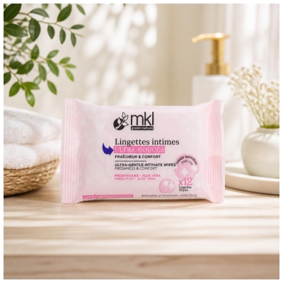 MKL Green Nature Ultra-sanfte Intimpflegetücher 12 Tücher