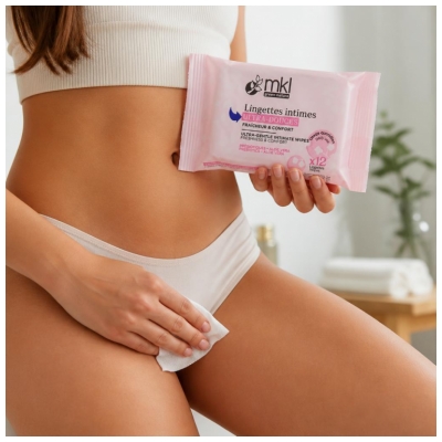 MKL Green Nature Ultra-sanfte Intimpflegetücher 12 Tücher