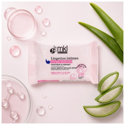 MKL Green Nature Ultra-sanfte Intimpflegetücher 12 Tücher