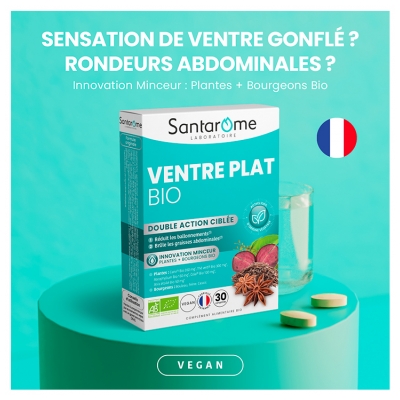 Santarome Bio Ventre Plat Bio 30 Comprimés