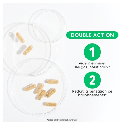 Santarome Gaz & Ballonnements Bio 30 Gélules