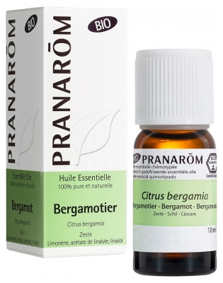 Pranarôm Bergamot Essentiële Olie (Citrus Bergamia) Bio 10 ml