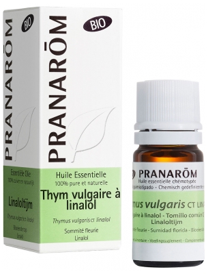 Pranarôm Bio Ätherisches Öl Echter Thymian mit Linalol (Thymus vulgaris CT Linalol) 5 ml