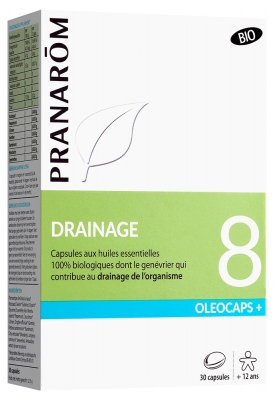 Pranarôm Oléocaps + 8 Drenaggio Bio 30 Capsule