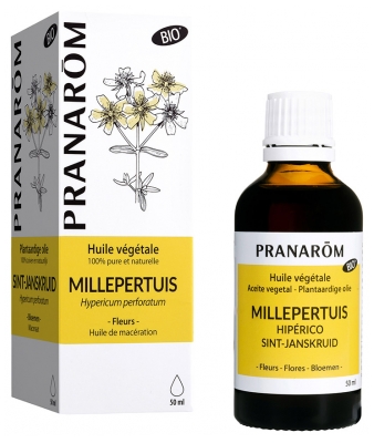 Pranarôm Huile Végétale Millepertuis Bio 50 ml