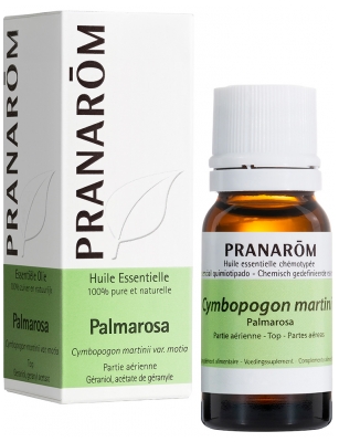 Pranarôm Aceite Esencial de Palmarosa (Cymbopogon martinii var. motia) 10 ml