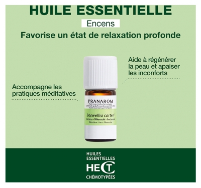 Pranarôm Huile Essentielle Encens (Boswellia carteri) 5 ml