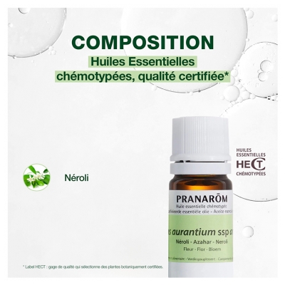 Pranarôm Huile Essentielle Néroli (Citrus aurantium ssp amara) 2 ml