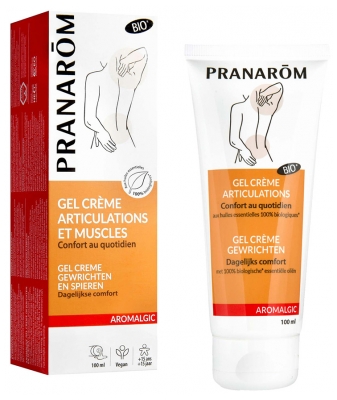 Pranarôm Aromalgic Gel Crème Articulations et Muscles Bio 100 ml