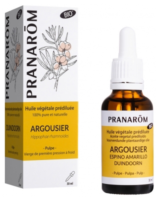 Pranarôm Organic Sea Buckthorn Pre-Diluted Botanical Oil 30ml