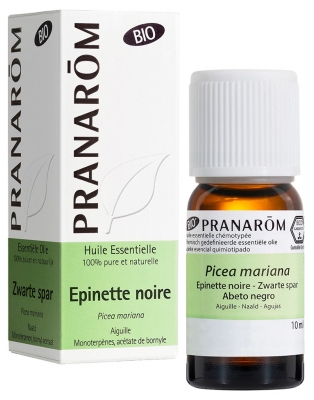 Pranarôm Essentiële Olie van de Zwarte Spar (Picea Mariana) Biologisch 10 ml