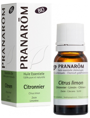 Pranarôm Eterisk Olja Citron (Citrus limon) Ekologisk 10 ml