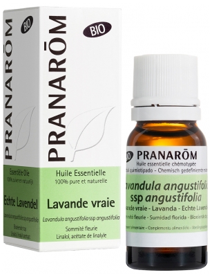 Pranarôm Īstās lavandas (Lavandula angustifolia) ēteriskā eļļa Bio 10 ml