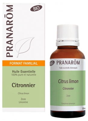Pranarôm Ätherisches Öl Zitrone (Citrus Limon) Bio 30 ml