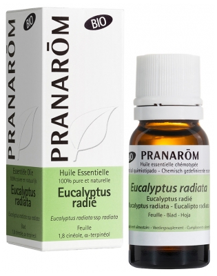 Ulei Esențial de Eucalipt Radiata (Eucalyptus radiata) Bio 10 ml Pranarôm