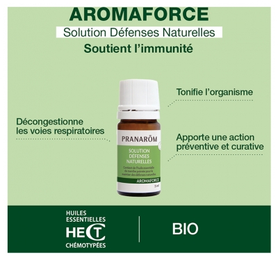 Pranarôm Aromaforce Solution Défenses Naturelles Bio 5 ml