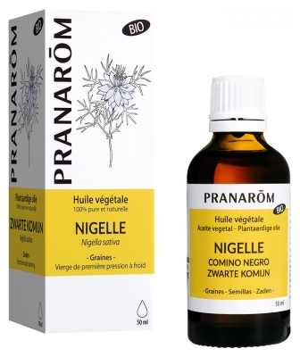 Pranarôm Bio Rostlinný olej z černého kmínu 50 ml