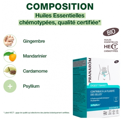 Pranarôm Digest Transit Bio 10 Sachets