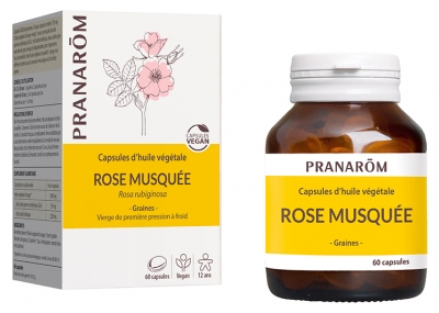 Pranarôm Rose Hip Oil Capsules 60 Kapsułek