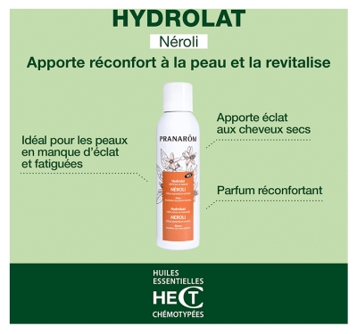 Pranarôm Hydrolat Néroli Bio 150 ml